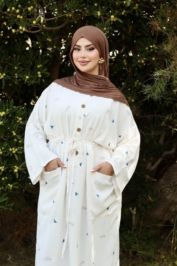 robe en lin indienne – Image 3