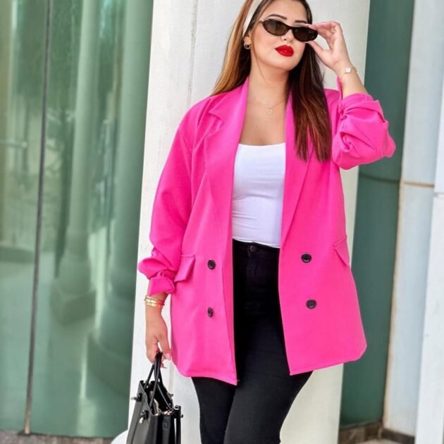 Blazer over size