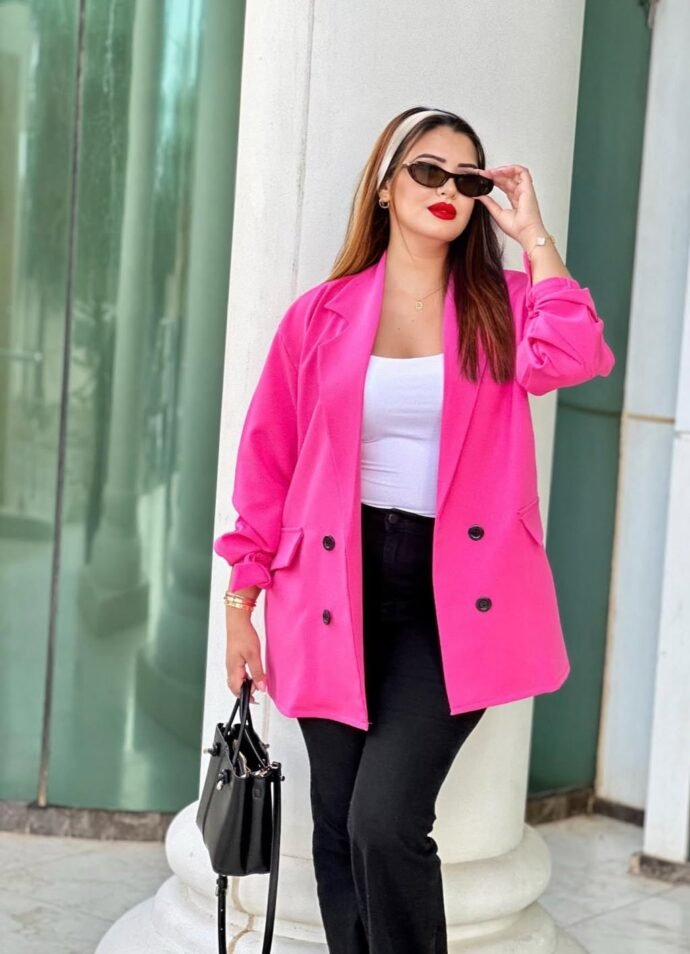 Blazer over size